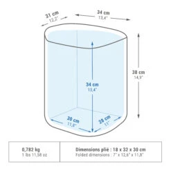 Quechua FLEXIBLE CAMPING COOL BOX - 20L -Outdoor Camping Equipment Store k09ecd588bab244c595b13d92d921877e