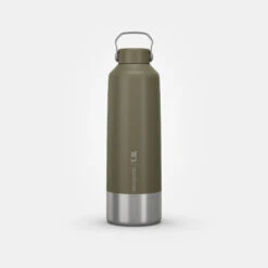 Quechua Stainless Steel Hiking Flask With Screw Cap MH100 1.5 L Khaki -Outdoor Camping Equipment Store k12d6030b941f796c8cc3b77928fe5e06