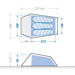 3 Man Tunnel Trekking Tent - MT900 Ultralight -Outdoor Camping Equipment Store k138473b6b47fd7b14871bd52318f63d3
