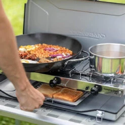 Campingaz Double Burner And Grill Chef Folding CV Stove 10 Campingaz Double Burner And Grill Chef Folding CV Stove -Outdoor Camping Equipment Store k350aa44865165c2c1950ab16a553eb0a