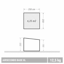Quechua Air Base Seconds XL Flysheet -Outdoor Camping Equipment Store k38573f730521731d26c9ee132ae3de67