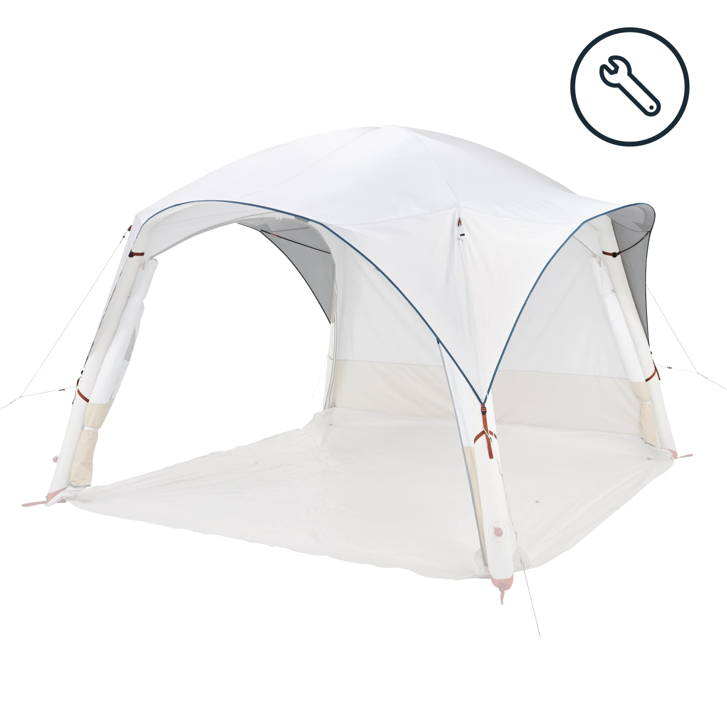 Quechua TOP DOUBLE FLYSHEET - SPARE PART FOR THE BASE AIR SECONDS FRESH LIVING AREA 3 Quechua TOP DOUBLE FLYSHEET - SPARE PART FOR THE BASE AIR SECONDS FRESH LIVING AREA