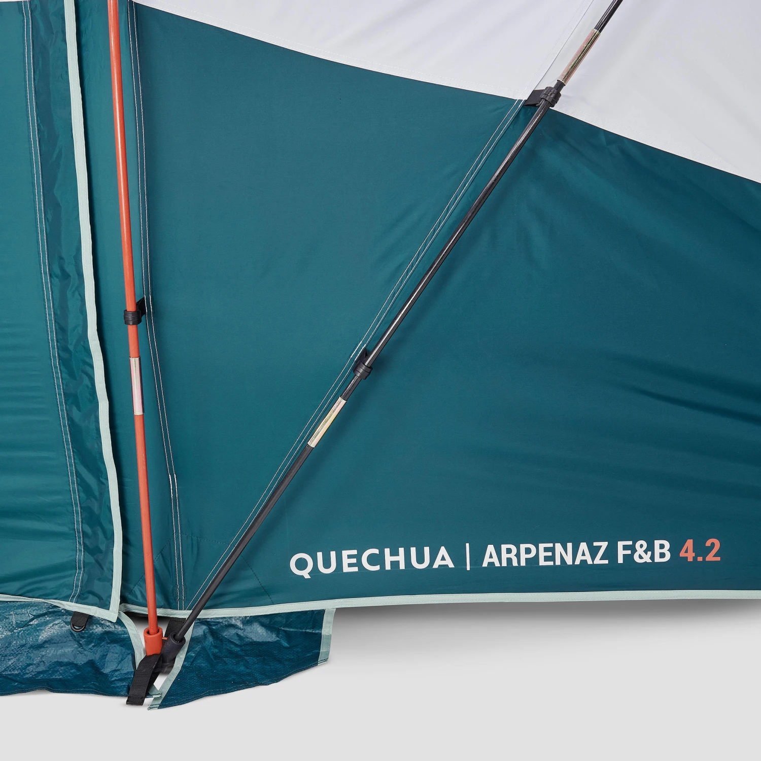Quechua 4 Man Blackout Tent With Poles - Arpenaz 4.2 F&B 21 Quechua 4 Man Blackout Tent With Poles - Arpenaz 4.2 F&B - Image 19