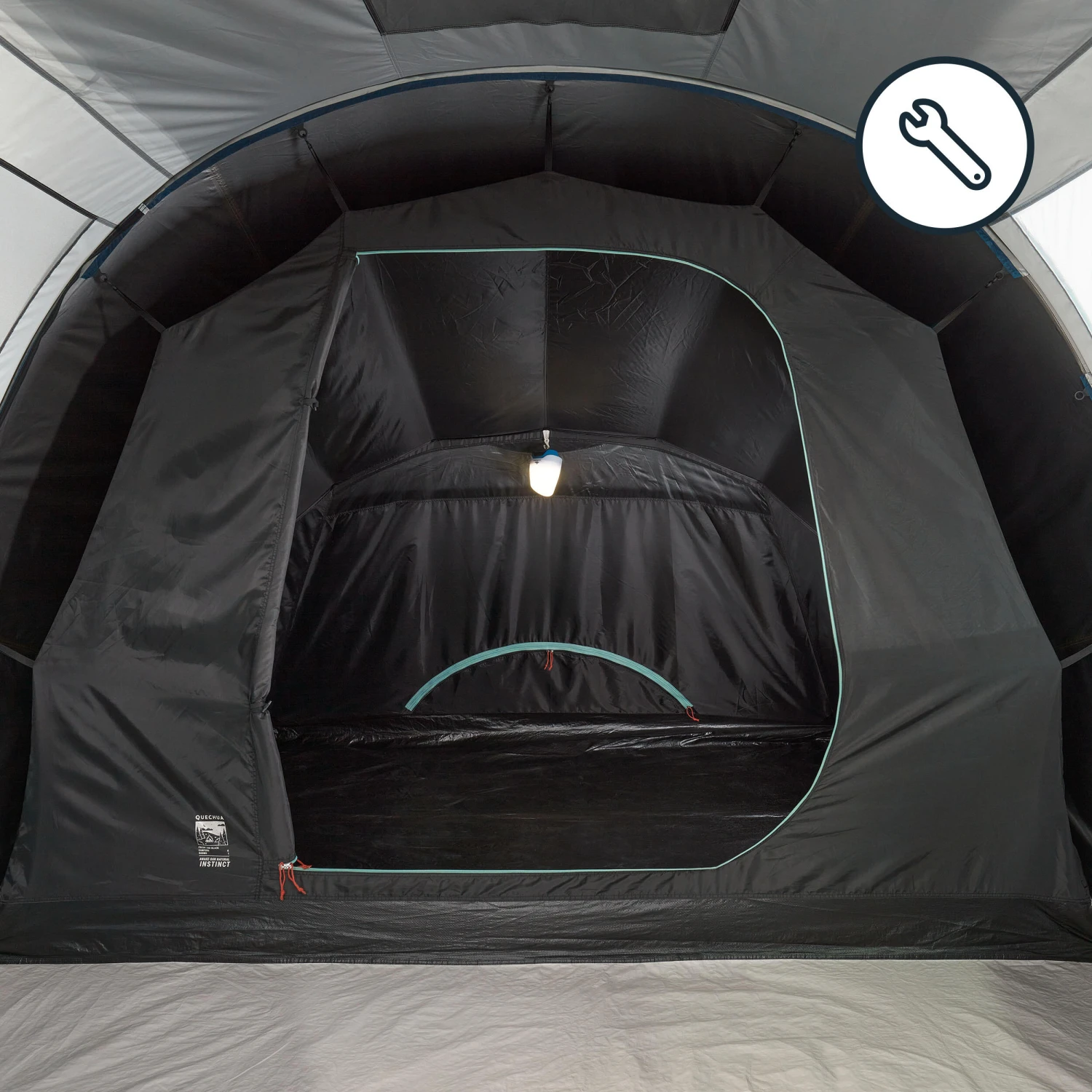 Quechua BEDROOM AND GROUNDSHEET - SPARE PART FOR THE ARPENAZ 4.1 FRESH&BLACK TENT 3 Quechua BEDROOM AND GROUNDSHEET - SPARE PART FOR THE ARPENAZ 4.1 FRESH&BLACK TENT