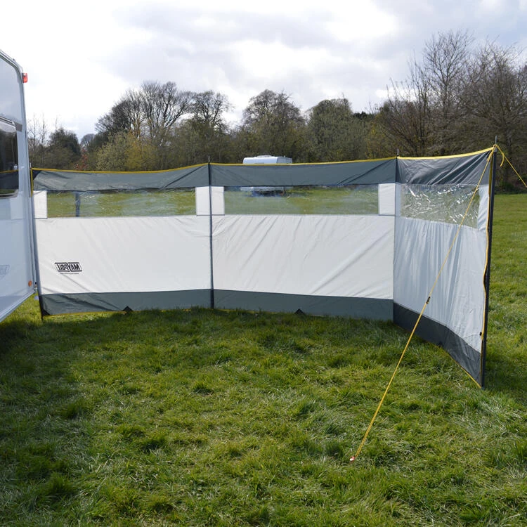 Maypole 3 Panel Steel Windbreak Poled 3 Maypole 3 Panel Steel Windbreak Poled