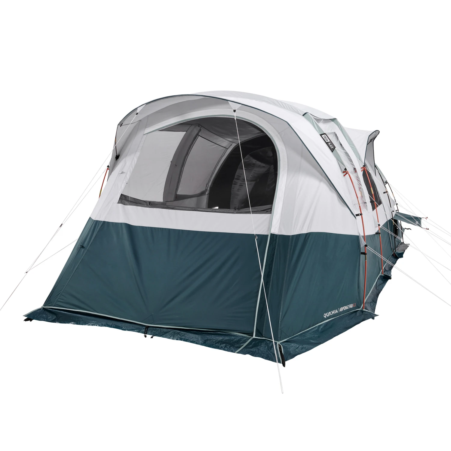 Quechua 6 Man Blackout Tent With Poles - Arpenaz 6.3 F&B 8 Quechua 6 Man Blackout Tent With Poles - Arpenaz 6.3 F&B - Image 6