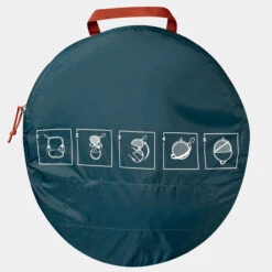 Quechua Camping Recycling Bin - 3 Compartments - 80 Litres -Outdoor Camping Equipment Store k658979604e995be73b62768904251584