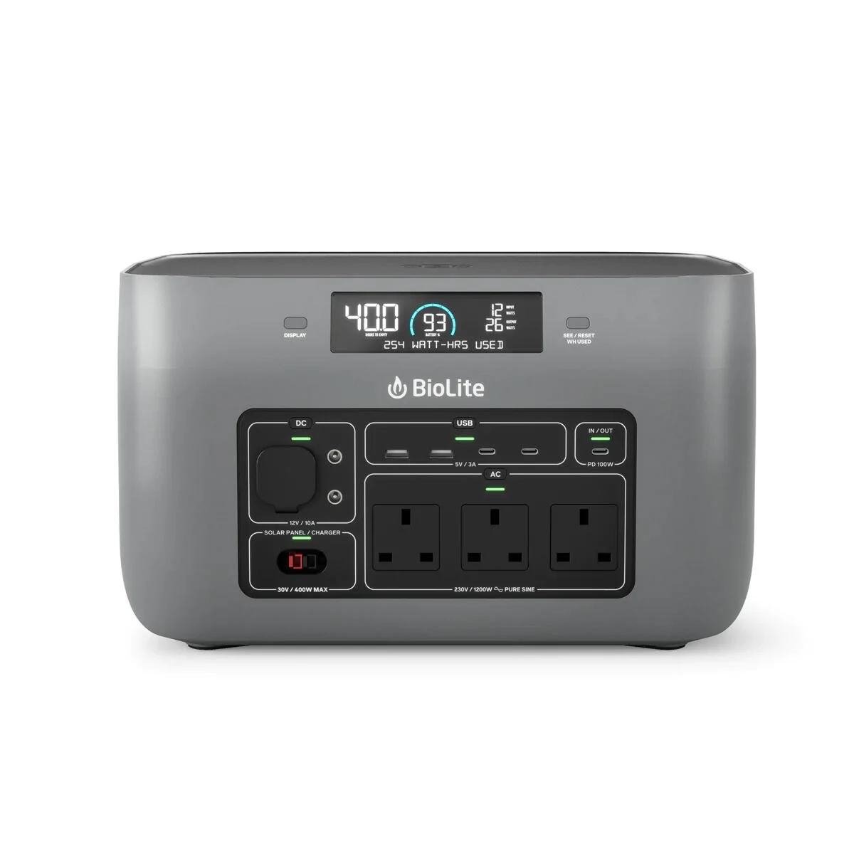 BioLite BaseCharge 1500 (1521Wh) Portable Battery Power Station 4 BioLite BaseCharge 1500 (1521Wh) Portable Battery Power Station - Image 2