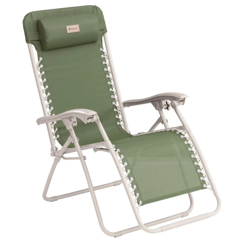 Outwell Ramsgate Reclining Relaxer Chair, Green Vineyard 3 Outwell Ramsgate Reclining Relaxer Chair, Green Vineyard