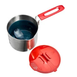Stainless Steel 1 Person Cooking Set 0.9L 18 Stainless Steel 1 Person Cooking Set 0.9L -Outdoor Camping Equipment Store k70e064188ca2f73f131f999f9e79dd53