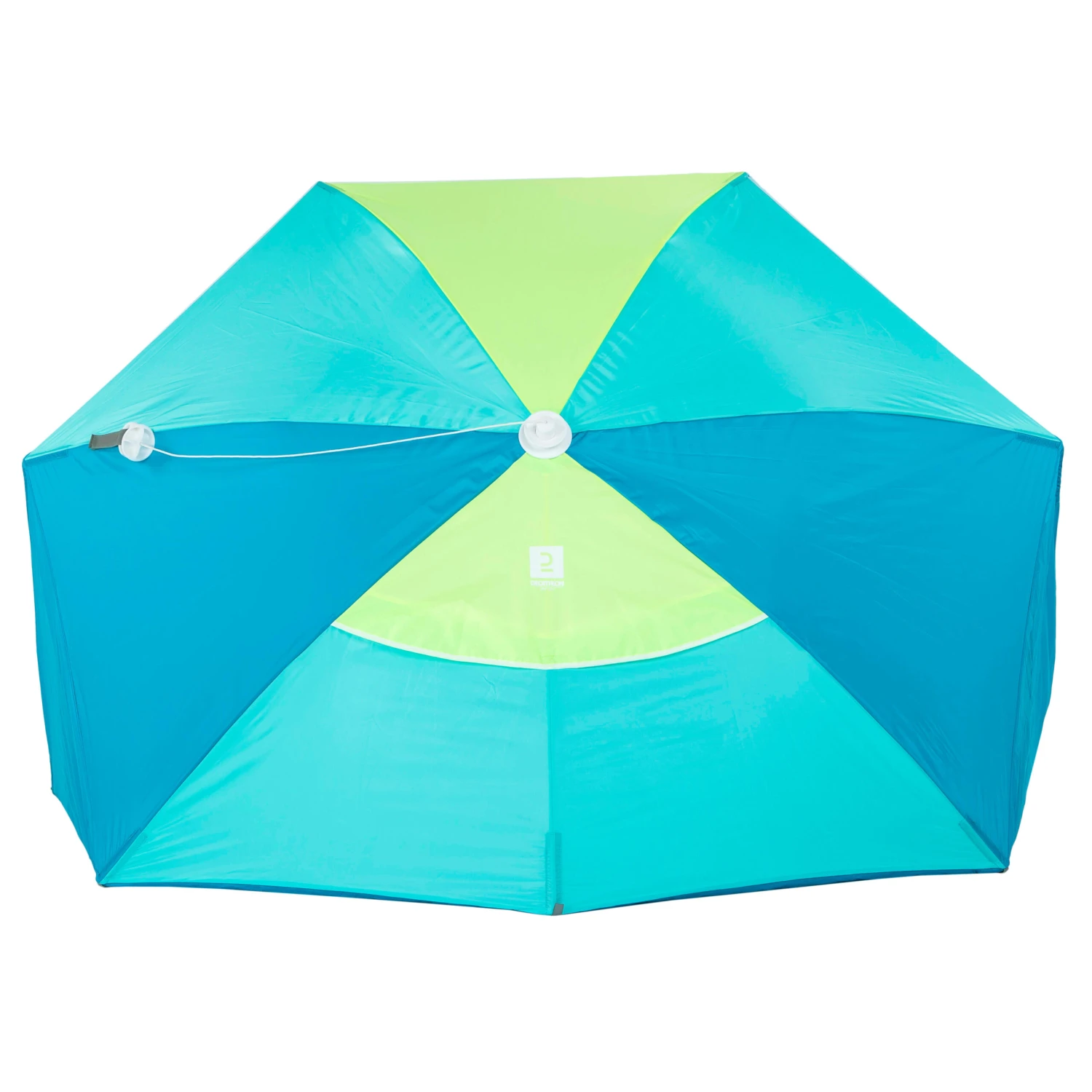 3-person Sun Shelter Beach Parasol UPF50+ Iwiko 180 - Blue Yellow 4 3-person Sun Shelter Beach Parasol UPF50+ Iwiko 180 - Blue Yellow - Image 2