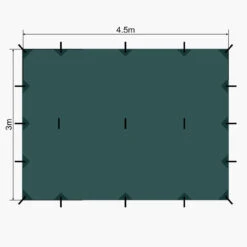 Lomo 4.5m X 3m Bushcraft Tarp -Outdoor Camping Equipment Store k86e40696c1198b06e76a40eac7095095