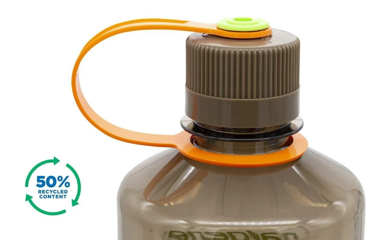 Nalgene 1L Narrow Mouth Sustain Water Bottle - Made From 50% Plastic Waste 6 Nalgene 1L Narrow Mouth Sustain Water Bottle - Made From 50% Plastic Waste - Image 4