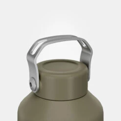 Quechua Stainless Steel Hiking Flask With Screw Cap MH100 1.5 L Khaki -Outdoor Camping Equipment Store k91f39300402399ba2e9c474f23f2fd92