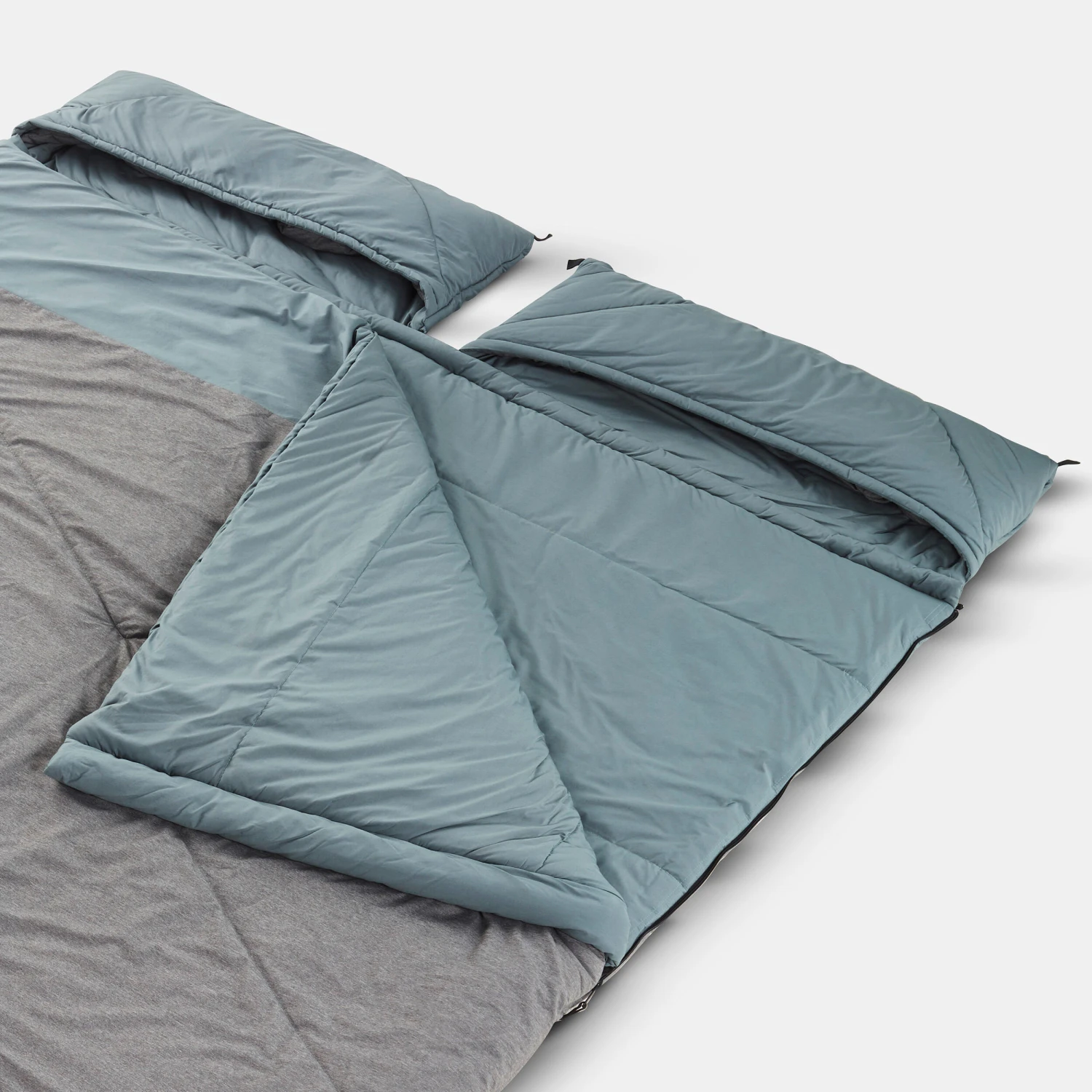 Quechua CAMPING SLEEPING BAG - ARPENAZ 0° COTTON DOUBLE 7 Quechua CAMPING SLEEPING BAG - ARPENAZ 0° COTTON DOUBLE - Image 5