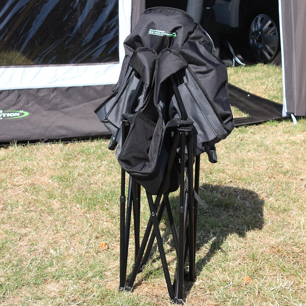 Tubbi XL Chair Grey And Black 5 Tubbi XL Chair Grey And Black - Image 3