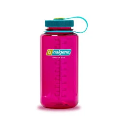 Nalgene 1L Wide Mouth Sustain Water Bottle - Made From 50% Plastic Waste -Outdoor Camping Equipment Store k9ef95eb90d7523abd7d11e25cb8d2c90