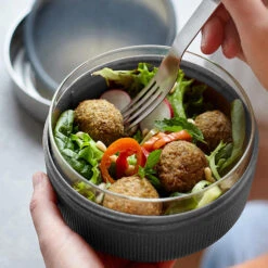 Black+Blum Glass Lunch Bowl 750ml Slate -Outdoor Camping Equipment Store ka30c0fb816a5750177f277e6ddf4ef37