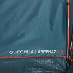 Quechua 6 Man Tent With Poles - Arpenaz 6.3 -Outdoor Camping Equipment Store ka7007e5b7b8519ac93f1e055ed183d72