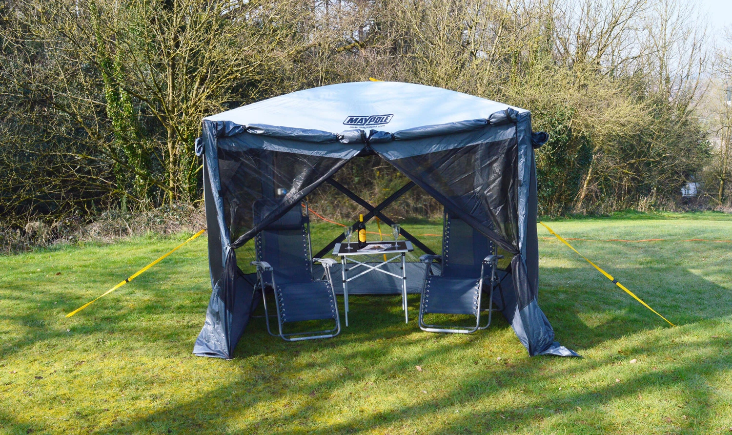 Maypole Pop Up Screen House Gazebo Shelter 3 Maypole Pop Up Screen House Gazebo Shelter - Image 2