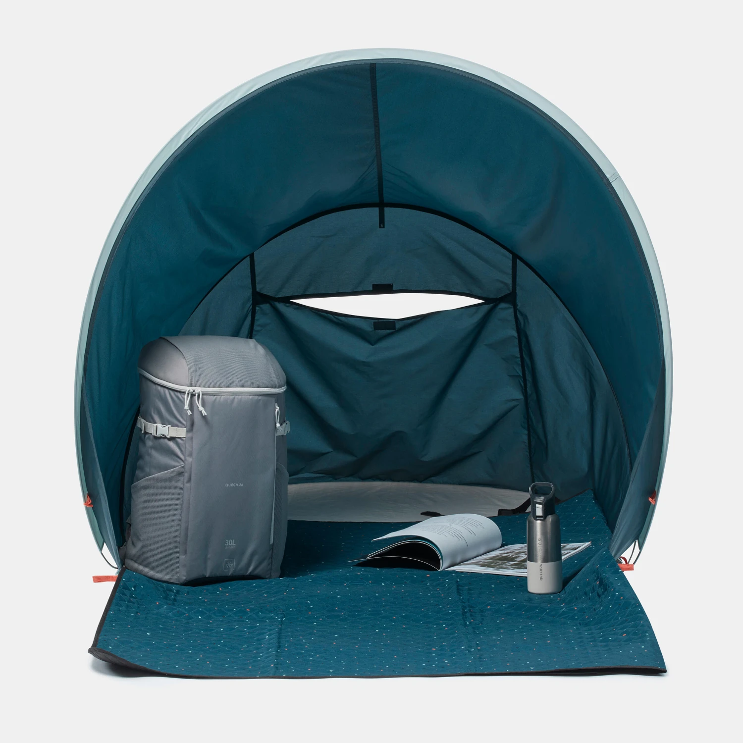 Quechua Instant Camping Shelter - 1 Adult Or 2 Kids 5 Quechua Instant Camping Shelter - 1 Adult Or 2 Kids - Image 3