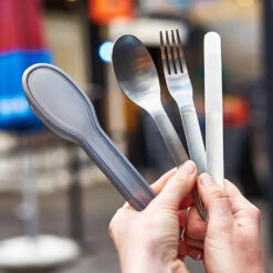 Black+Blum Stainless Steel Cutlery Set With Case Grey 10 Black+Blum Stainless Steel Cutlery Set With Case Grey -Outdoor Camping Equipment Store kb97f72b127caa636ff9f5e69395b27b9