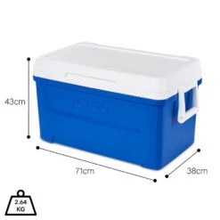 IGLOO Laguna 48QT Cool Box Blue -Outdoor Camping Equipment Store kcfe3a856924525d9b1fa12bb5cbff220