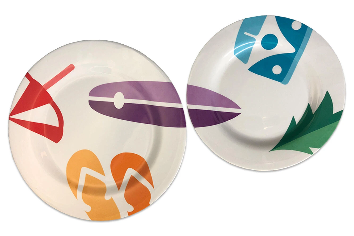 OLPRO Spring Bay Melamine Set (16 Piece) 4 OLPRO Spring Bay Melamine Set (16 Piece) - Image 2