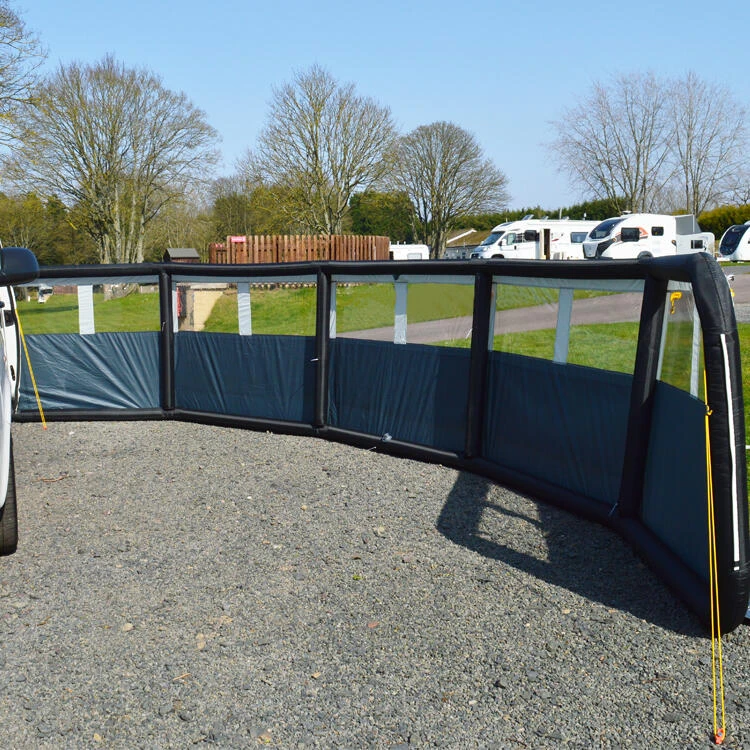 Maypole 5 Panel Single Point Inflation Windbreak 3 Maypole 5 Panel Single Point Inflation Windbreak