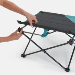Quechua LOW FOLDING CAMPING TABLE MH100 Grey 30 Quechua LOW FOLDING CAMPING TABLE MH100 Grey -Outdoor Camping Equipment Store ke3174b1a935714b65fc9871b034221d1