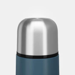 Quechua Stainless Steel Isothermal Hiking Bottle 0.7 Litre Blue -Outdoor Camping Equipment Store kea982095671b184670544b0d98c88392