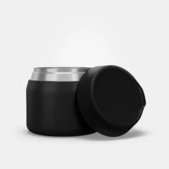 Quechua Stainless Steel Isothermal Food Box For Hiking MH500 0.5 L Black -Outdoor Camping Equipment Store kecf07f6b93c0658ae7112180b355b89a