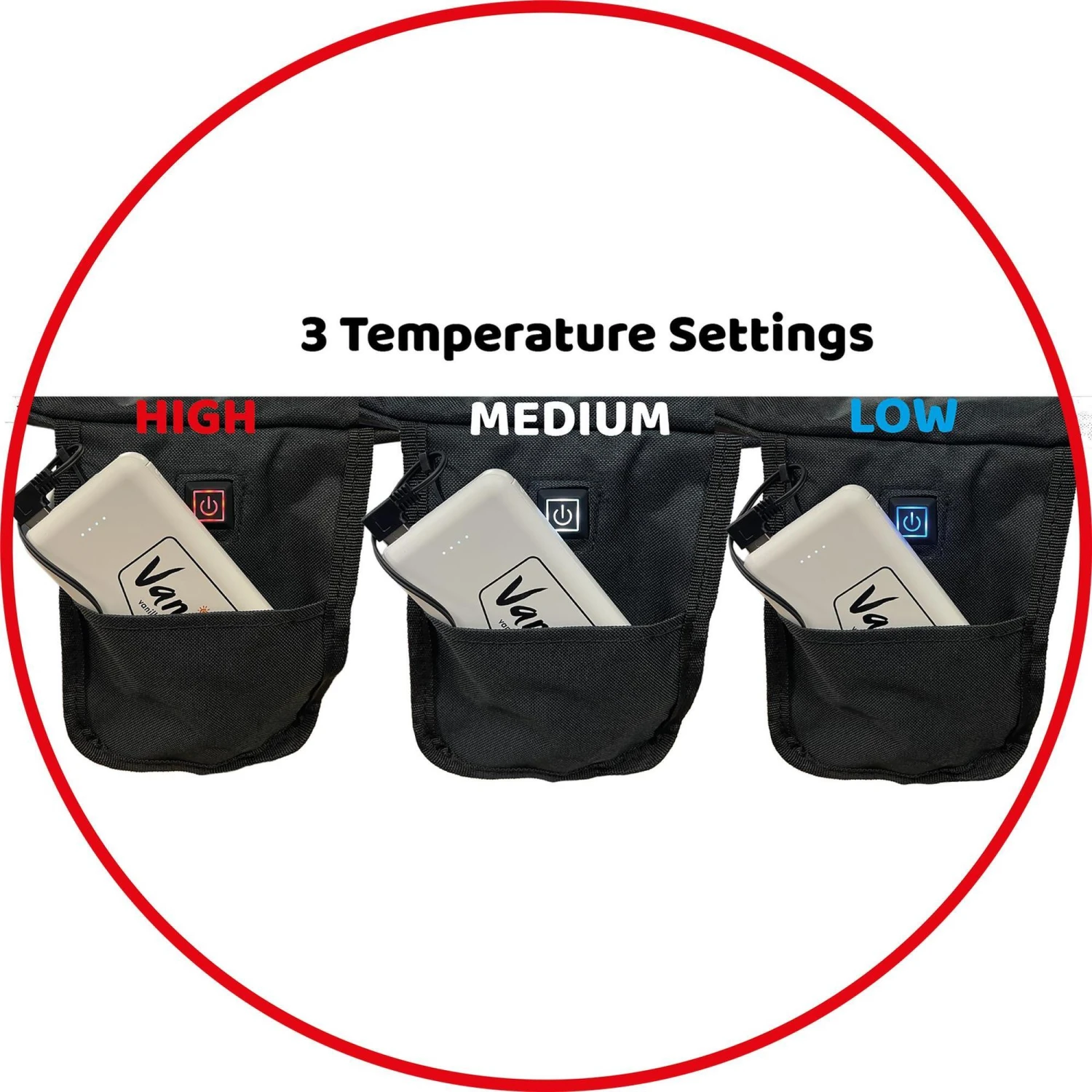 Vanilla Leisure Tub Chair Heated Charcoal + Power Bank 6 Vanilla Leisure Tub Chair Heated Charcoal + Power Bank - Image 4