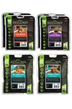 Wayfayrer Silver Expedition Pack - 6 Meals With Carry Bag