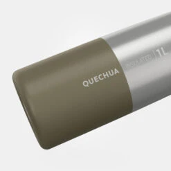 Quechua Isothermal Stainless Steel Hiking Flask MH500 1 L Khaki -Outdoor Camping Equipment Store kfc087bfedafce36589929ca3f8547368