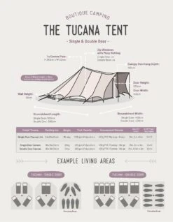 Tucana Tent - Canvas Lite 200 -Outdoor Camping Equipment Store kfcf29039b3750b296b29c500c7c5706e